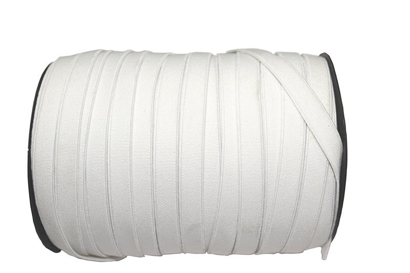 JAINSONS Elastic for Tailoring/Sewing, Fashion Designing, Boutique, Stitching (White, 6 mm) -Pack of 100 m - Image 5