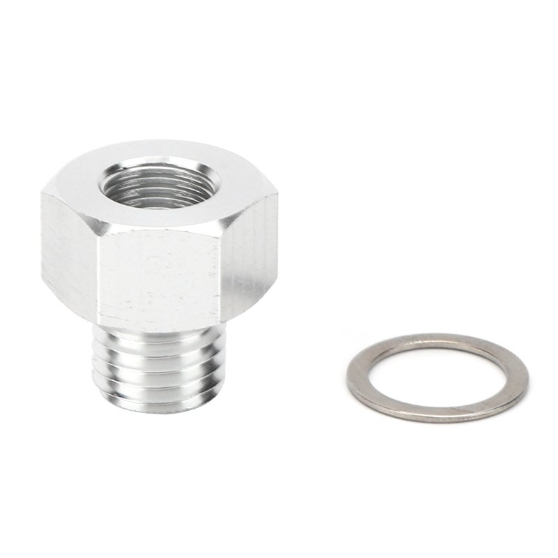 Oil Pressure Switch CNC Machined Aluminum Adapter - High-Performance Sealing Washer Attached Oil Pressure Sensor for GM LS Engines - Image 2