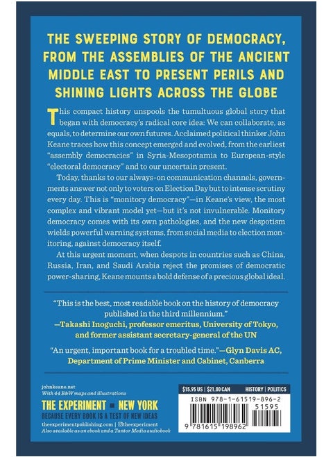 The Shortest History of Democracy: 4,000 Years of Self-Government - A Retelling for Our Times