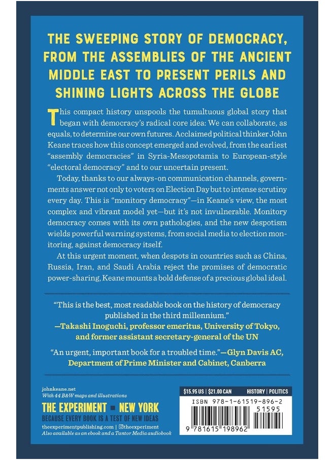 The Shortest History of Democracy: 4,000 Years of Self-Government - A Retelling for Our Times  - Image 1