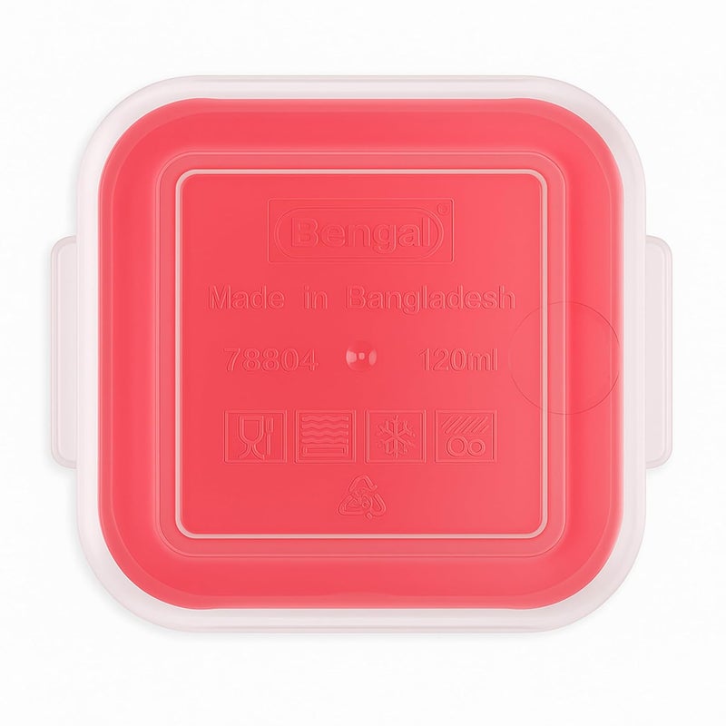 ARSUK Baby Food Containers 4oz120ml  Baby Snack Containers  Reusable Small Freezer Jars with Leak Proof Lids  Toddler Weaning Snack Pots  Dishwasher Freezer  Microwave Safe 8 PCS - Image 5