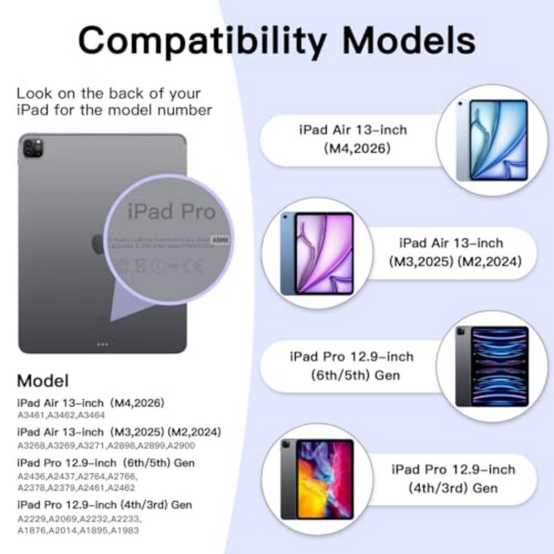 Magic Keyboard for 13 inch/Pro 12.9" 6/5/4/3 Gen - Image 2