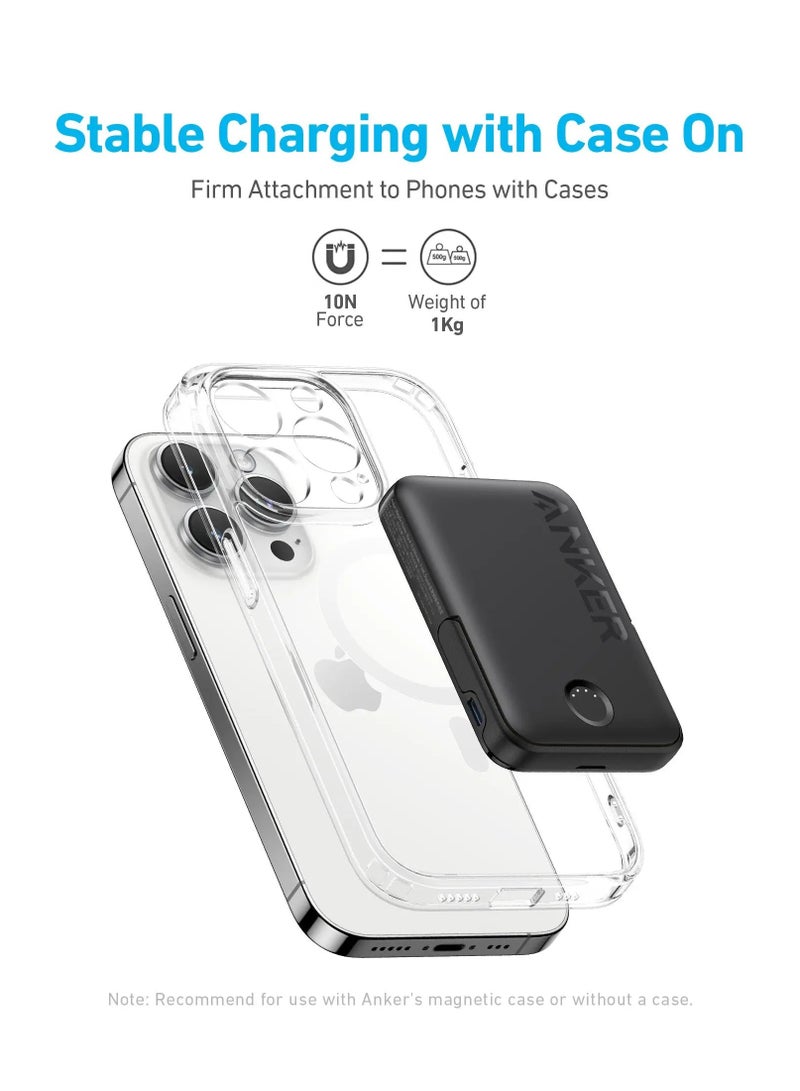 Ankey Anker Power Bank 322 MagGo 5000mAh MagSafe Battery Portable Charger - Image 2