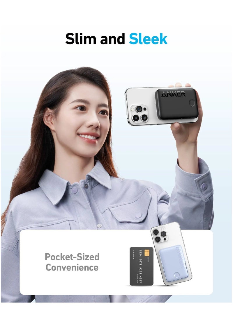 Ankey Anker Power Bank 322 MagGo 5000mAh MagSafe Battery Portable Charger - Image 3