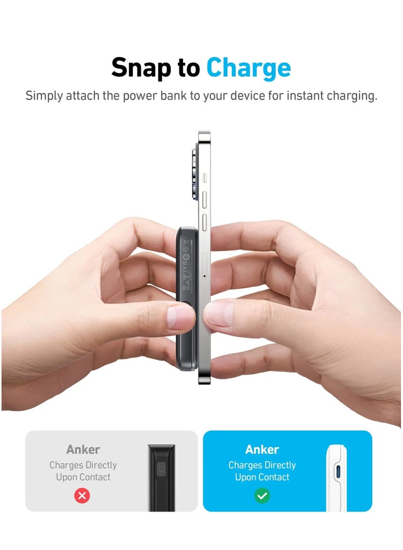 Ankey Anker Power Bank 322 MagGo 5000mAh MagSafe Battery Portable Charger - Image 4