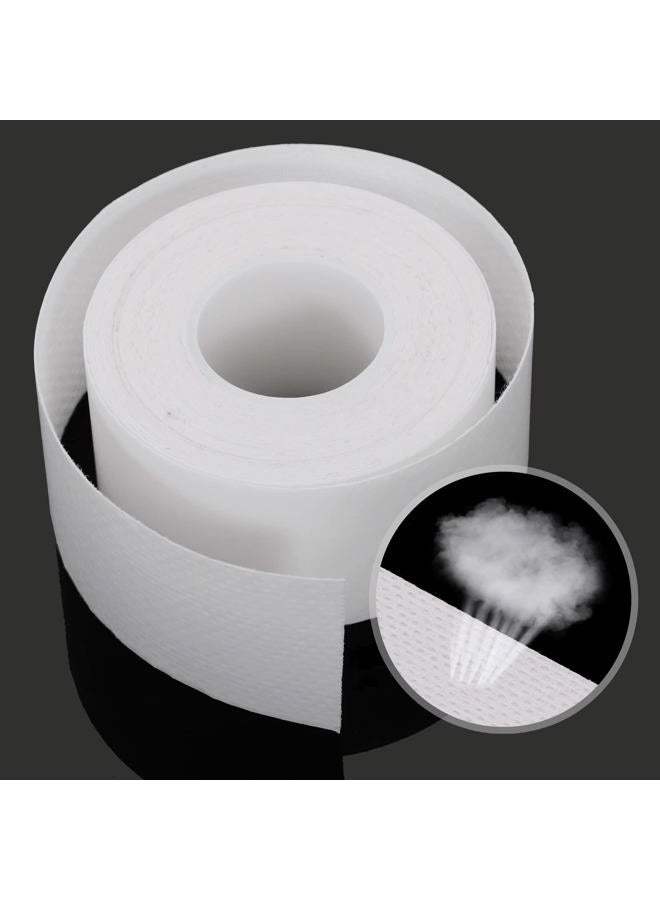 BESARME 2 Roll Disposable Collar Protector Sweat Pads, Self-adhesive Shirt Collar Protector Comfortable Collar Sweat Pads Shirt Neck Liner Invisible Protector Hat Sweat Liner Against Sweat Stains - Image 4