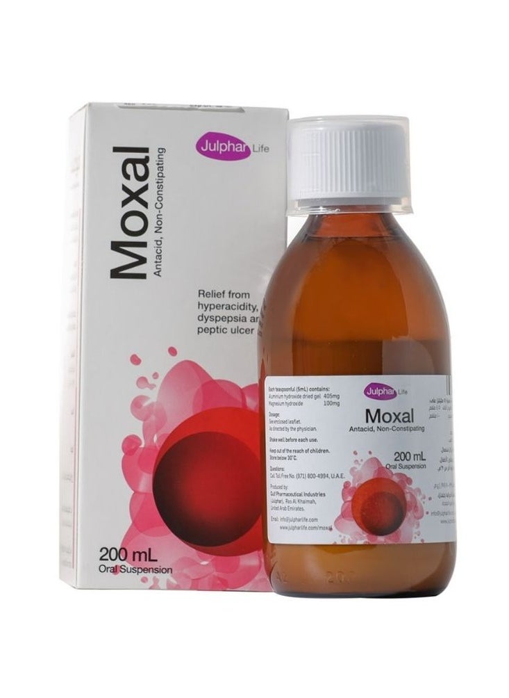 Julphar Life Moxal Suspension 200ml  - Image 2