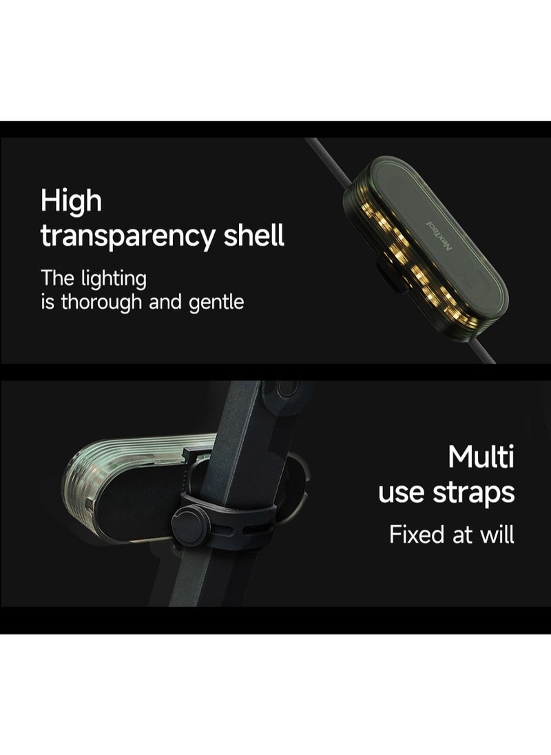 Generic - Multi-Camping Light - Retractable String Lights with IP67 Warning Mode, Compact Reel Design for Tents/Hiking/Cycling (Portable Ambiance  Safety LED System) - Image 1
