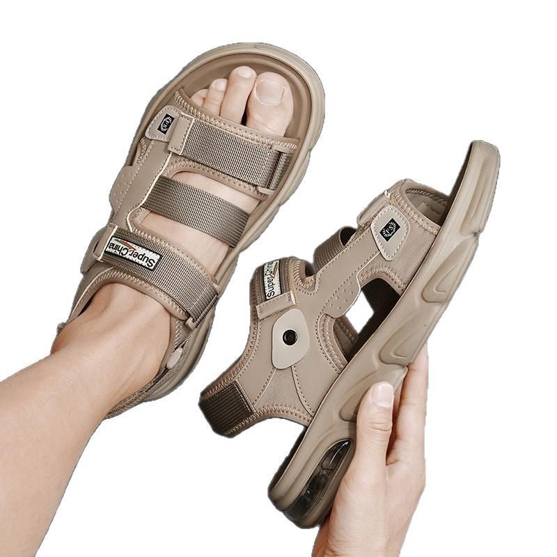 2025 Air Cushion Sandals Men'S Summer Outdoor Casual Shoes Soft-Soled Beach Shoes Thick-Soled Non-Slip Personalized Men'S Shoes - Image 5