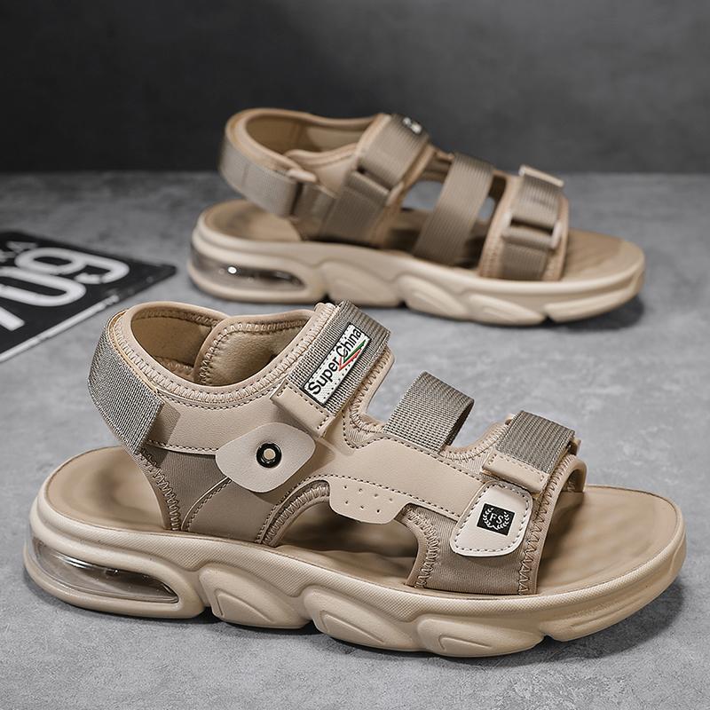2025 Air Cushion Sandals Men'S Summer Outdoor Casual Shoes Soft-Soled Beach Shoes Thick-Soled Non-Slip Personalized Men'S Shoes - Image 2