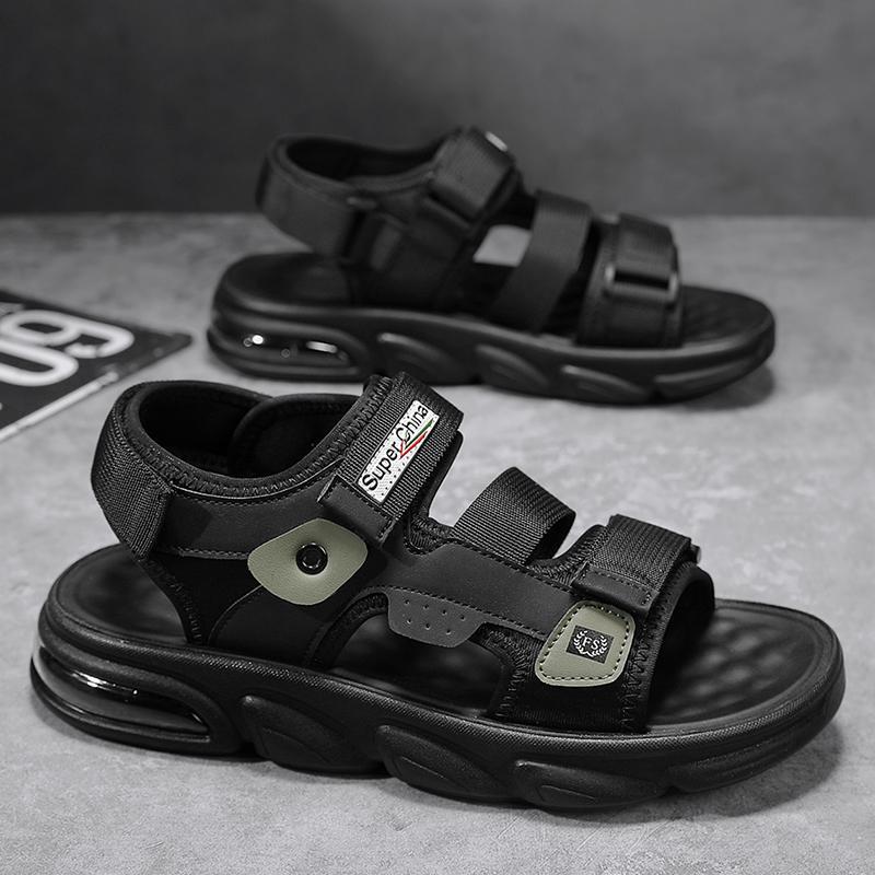 2025 Air Cushion Sandals Men'S Summer Outdoor Casual Shoes Soft-Soled Beach Shoes Thick-Soled Non-Slip Personalized Men'S Shoes - Image 3
