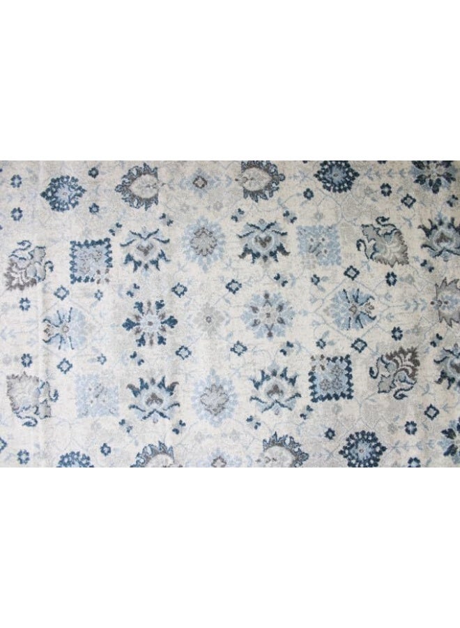 HANDPICKED FURNITURE Ultra Soft Area Carpets For Bed Room Living Room And Dining Room Anti-Slip Floor Carpets Easy To Clean 200 X 300 Cm 66 X 98 Ft - Blue - Image 4