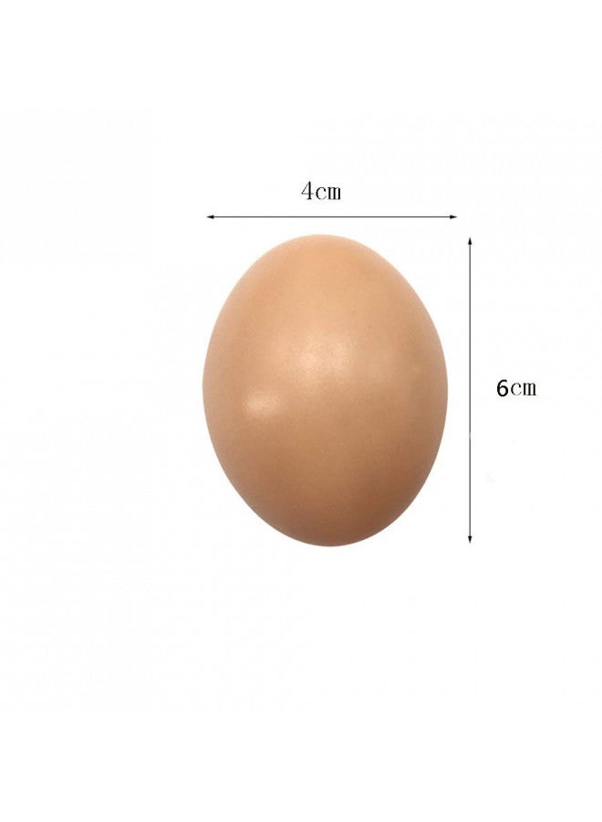 Haawooky 20 PCS Plastic Fake Eggs for DIY Easter Eggs, Painting and Realistic Egg - Image 2