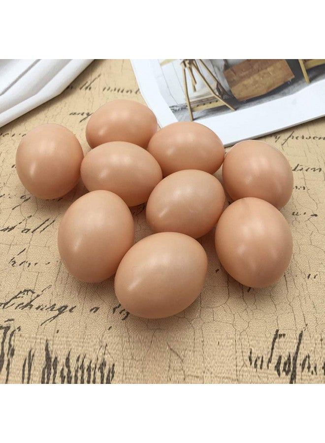 Haawooky 20 PCS Plastic Fake Eggs for DIY Easter Eggs, Painting and Realistic Egg - Image 3