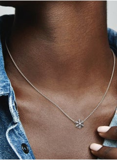 PANDORA Pandora Sparkling Snowflake Necklace  - Image 3