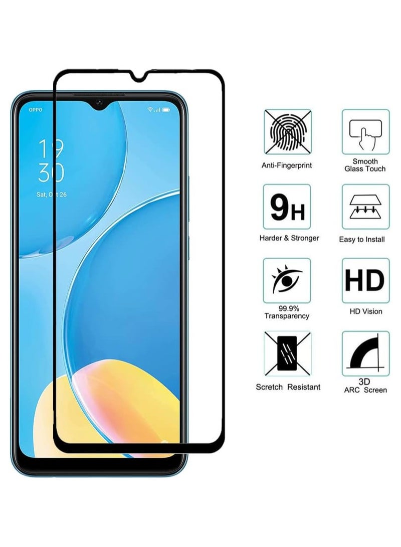 واقي شاشة زجاج متوافق مع هاتف Oppo A15,A15s,A31,Oppo A5/A9 2020 , Realme C11,C12,C15,C21,C21Y,C25 - Samsung A12,M12  (سهله التركيب و حمايه مضاعفه) - Image 3