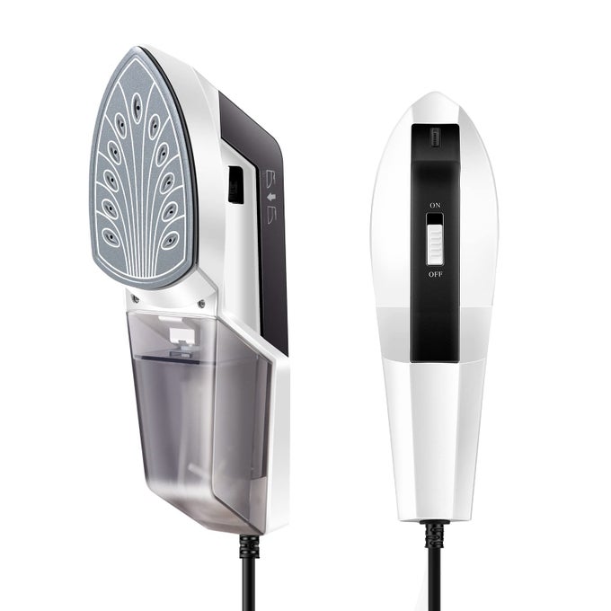 HANDHELD STEAMER FOR CLOTHES 30SECOND FAST HEATUP 1300W POWERFUL GARMENT AND FABRIC STEAMER REMOVES WRINKLE PORTABLE STEAM IRON FOR HOME AND TRAVEL