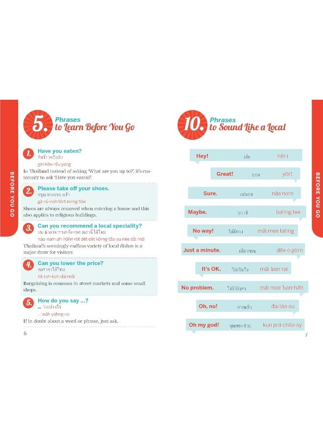 Lonely Planet Fast Talk Thai  - Image 4