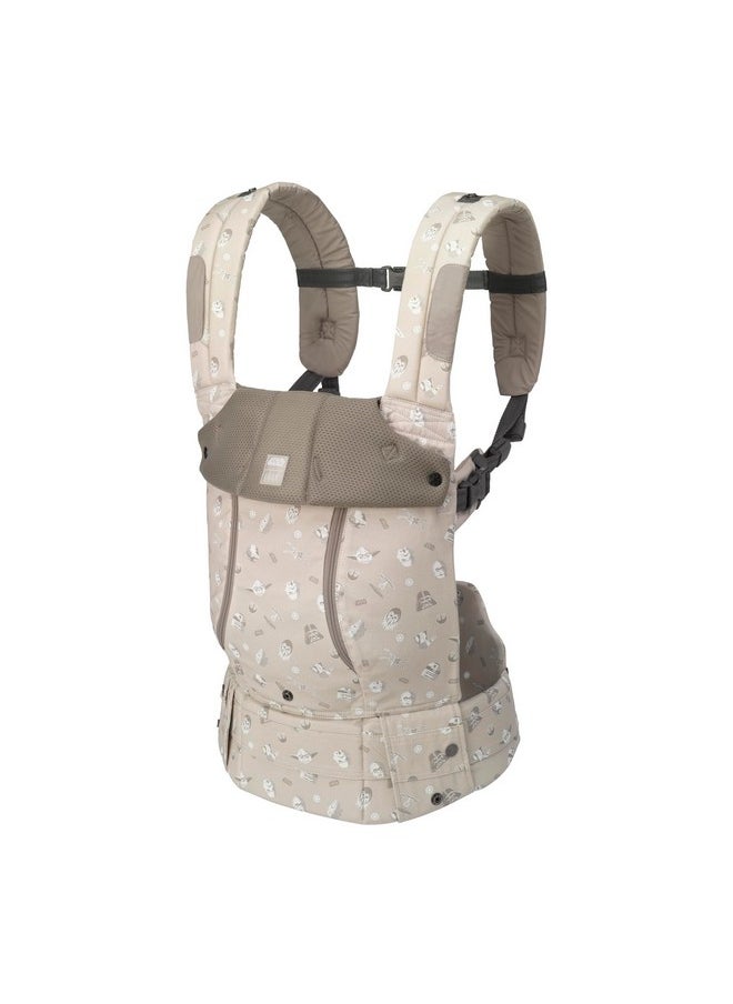 BabbleRoo - BabbleRoo Baby Wraps Carrier - Baby Essentials Baby Sling Carrier, Secure & Comfortable, Breathable, Easy-to-use, Adjustable XS to XL, Promoting Parent-Child Bonding, Gray - Image 1