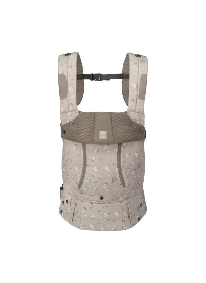 BabbleRoo - BabbleRoo Baby Wraps Carrier - Baby Essentials Baby Sling Carrier, Secure & Comfortable, Breathable, Easy-to-use, Adjustable XS to XL, Promoting Parent-Child Bonding, Gray - Image 1