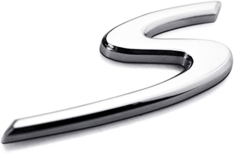 SHSBSCAR شعار S لباب صندوق SHSBSCAR فضي لسيارات بورش - Image 1