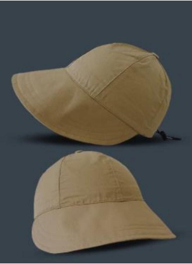 ماركة غير محددة - الكاكي قبعة واقية من الشمس - Image 1