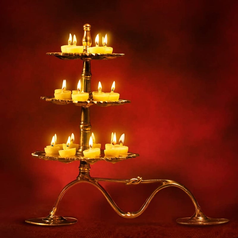 R Wellness Ghee Diya for Puja 100 Pure Cow Ghee Diya Wax Free Vegan Diya Batti - Image 5