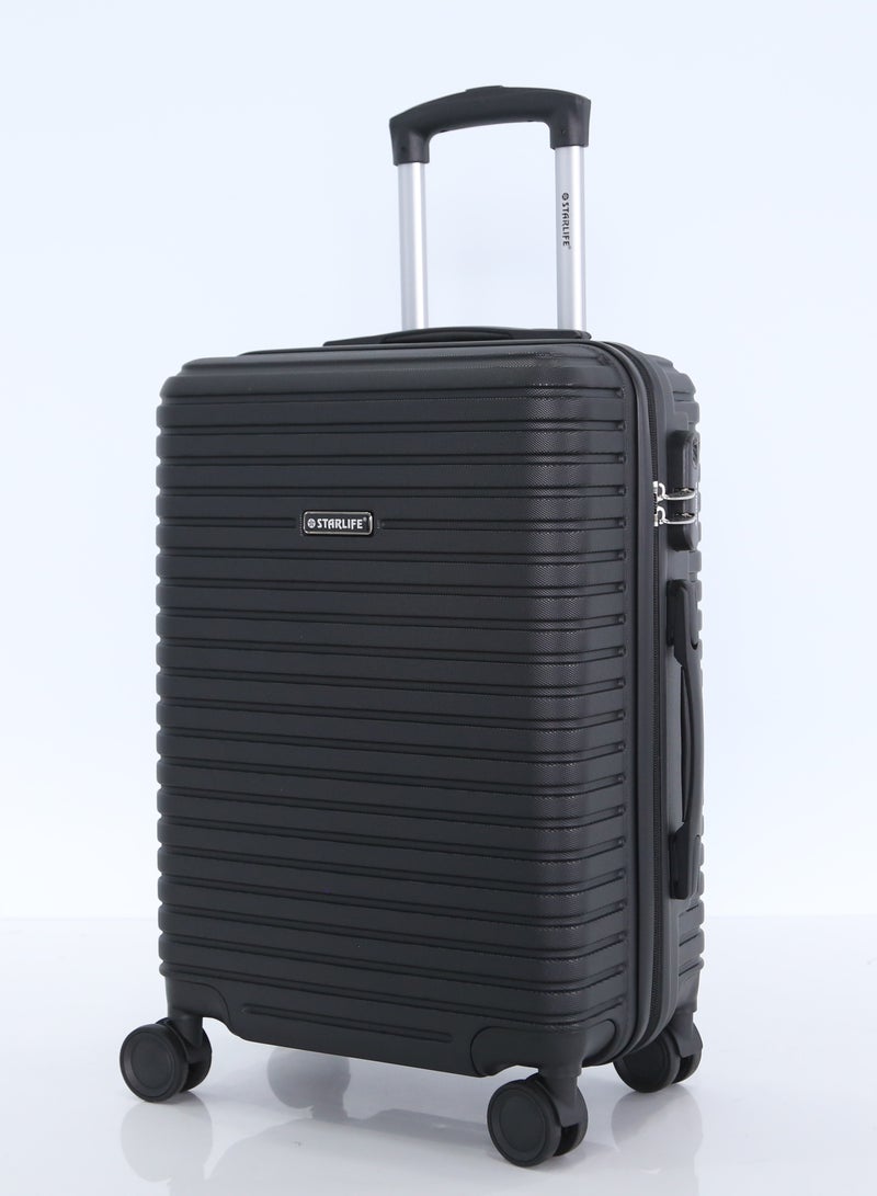 STARLIFE 3 Piece ABS Hard side Trolley Luggage Set Spinner Wheels with Number Lock - Image 5