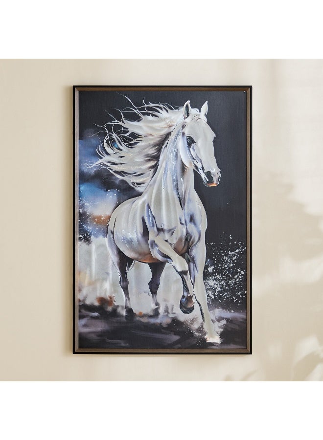 Home Box Vivid Framed Horse Print for All Ages - Image 2