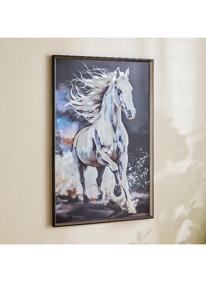 Home Box Vivid Framed Horse Print for All Ages - Image 1