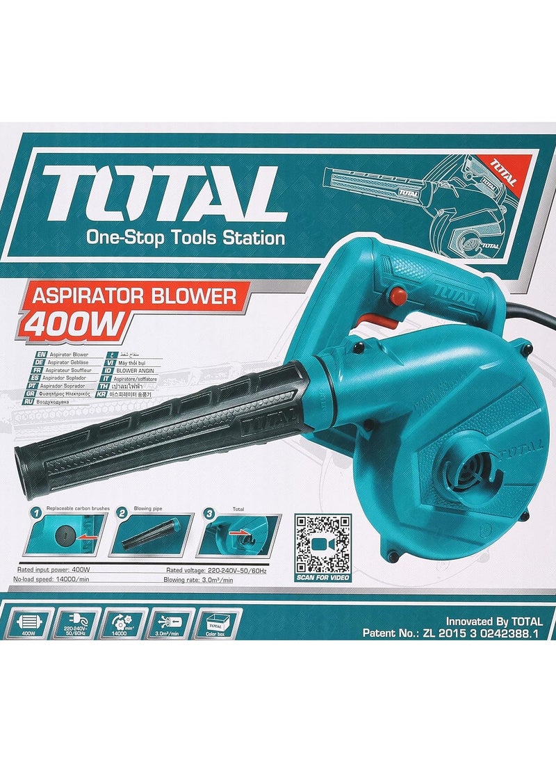 توتال منفاخ توتال TB2046 400 وات، 14000 بالدقيقة &220-240 فولت~50/60 هرتز  - Image 2