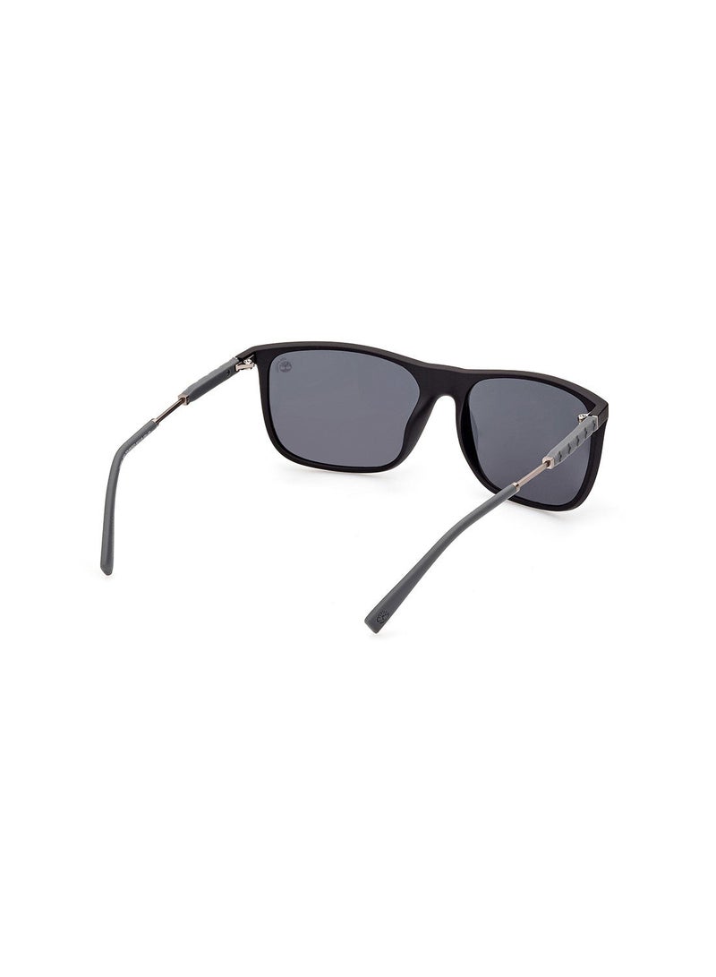 Timberland Men's Polarized Square Sunglasses - TB928102D62 - Lens Size: 62 Mm - Image 5
