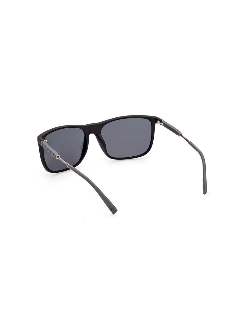 Timberland Men's Polarized Square Sunglasses - TB928102D62 - Lens Size: 62 Mm - Image 3