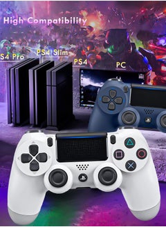 Sony Corporation Dualshock Wireless Controller For PS4, Bluetooth High Performance Gamepad With Dual Motor Feedback - Glacier White  - Image 2