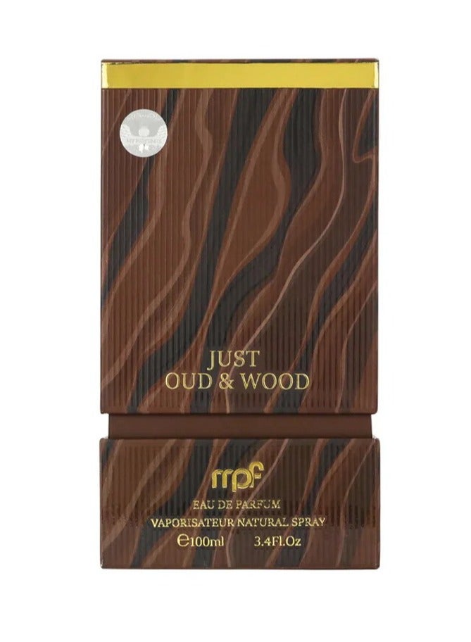 mpf عود وخشب فقط  عطر ماء 100 مل - Image 3