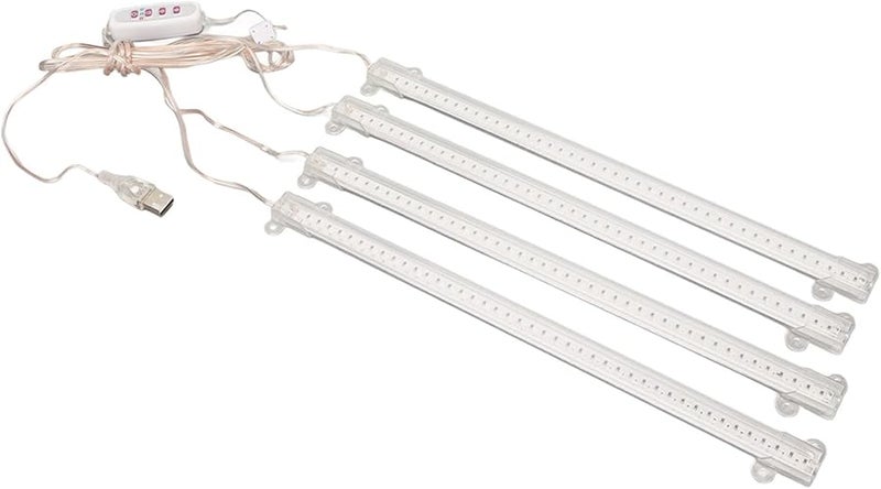 Full Spectrum LED Grow Light with Timer USB Plug for Indoor Plants Red Blue - Image 2