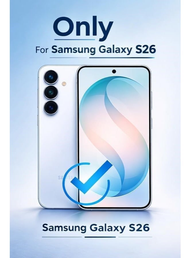 Samsung Galaxy S26 Case Silicone Soft Rubber Gel Protective Cover For Galaxy S26 Matte Plain Solid Color Cover with Camera Protection For Samsung Galaxy S26 6.3-inch - Image 2