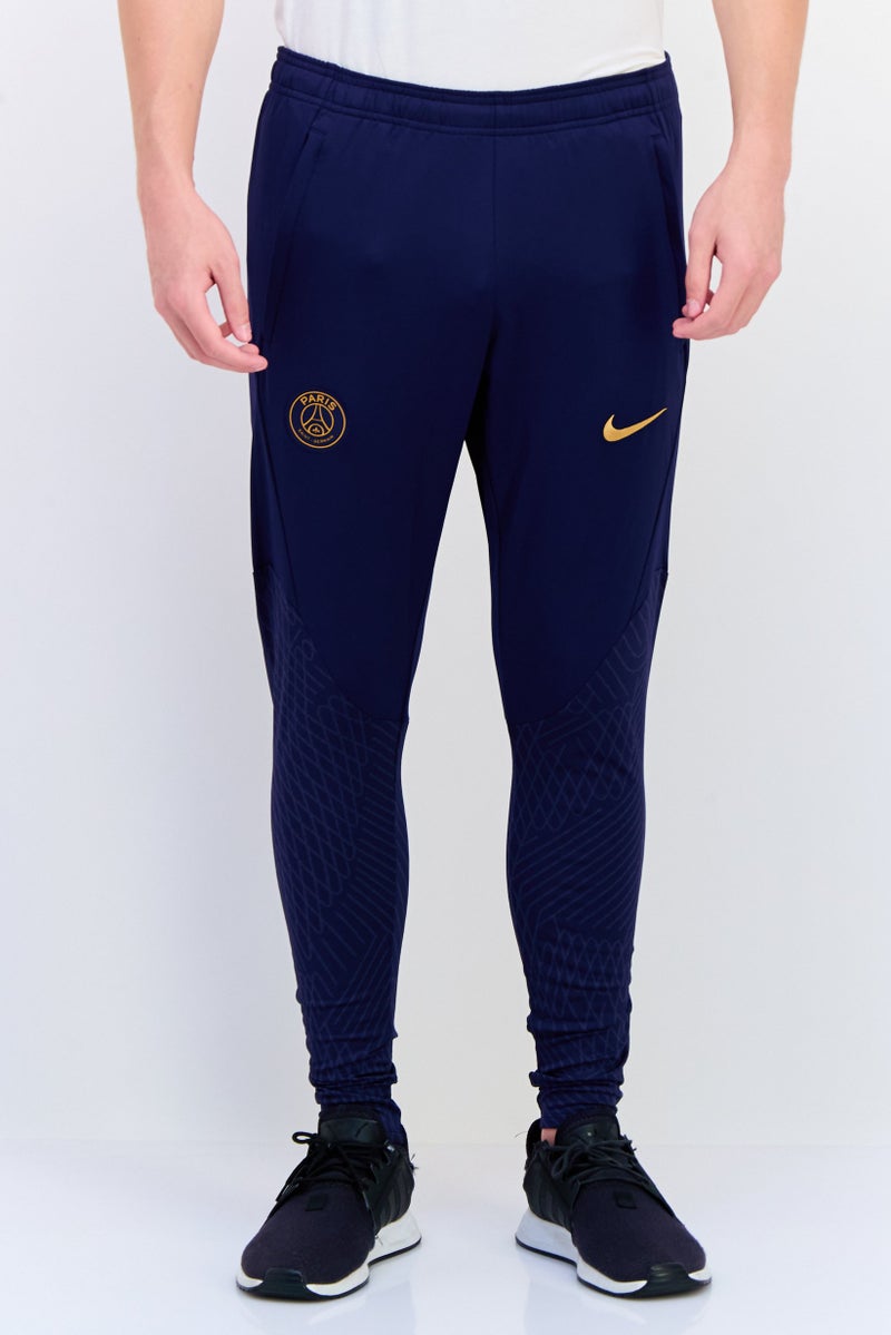 Nike سروال تدريب ضيق للرجال، أزرق داكن - Image 1