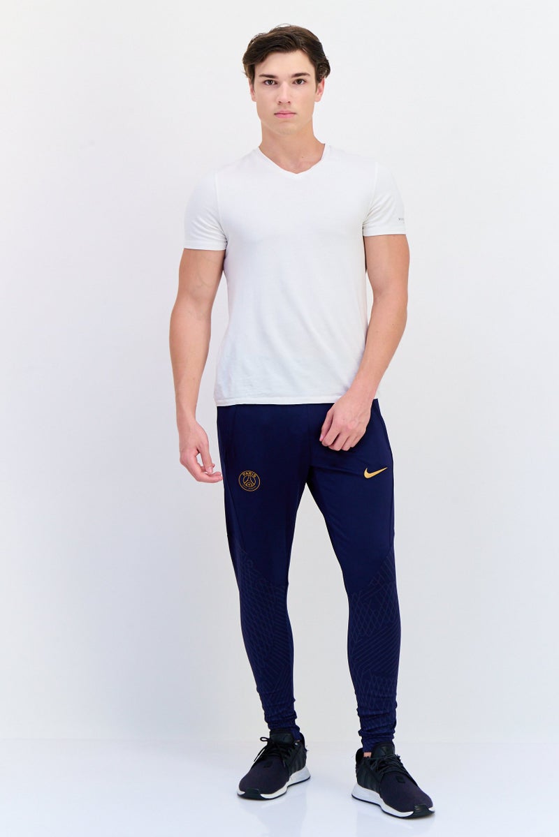 Nike سروال تدريب ضيق للرجال، أزرق داكن - Image 4