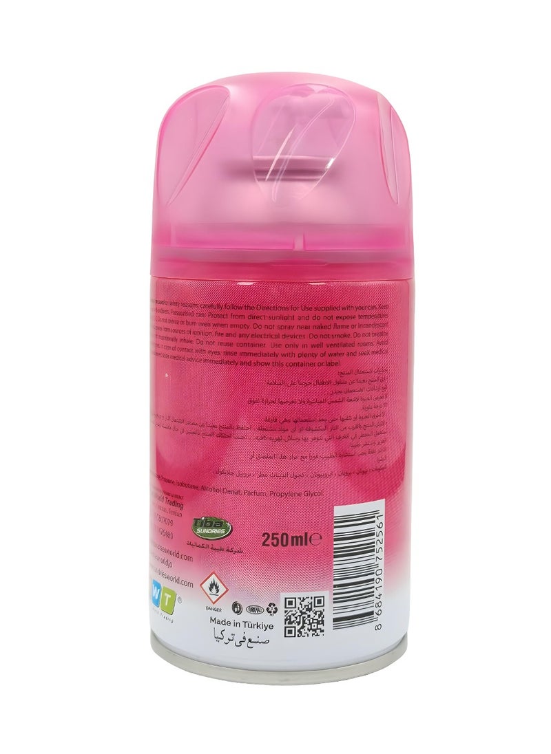 Generic Air Garya Automatic Refill Air Freshener Bouquet Scent 250ml Long Lasting Fragrance Up to 60 Days Compatible with Auto Spray Essential Oil-Based  - Image 4