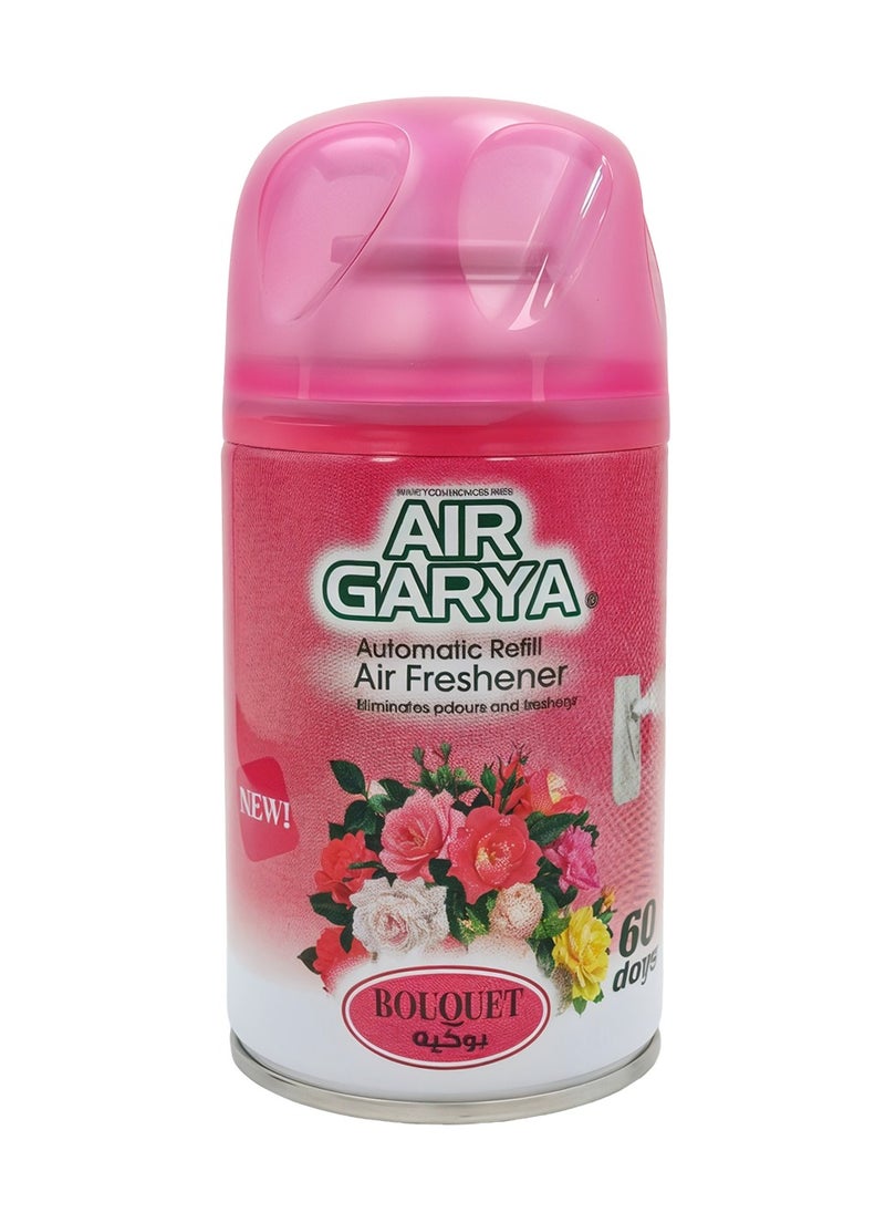Generic Air Garya Automatic Refill Air Freshener Bouquet Scent 250ml Long Lasting Fragrance Up to 60 Days Compatible with Auto Spray Essential Oil-Based  - Image 1