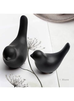 Xtore Creative Black Birds Matte Figurines Home Decorations Accessories (Pack of 2, Black) - pzsku/ZB149CA6A49CDDD504574Z/45/_/1737806483/6c6c9d00-c72f-4cf7-b563-a3a66f6c5887