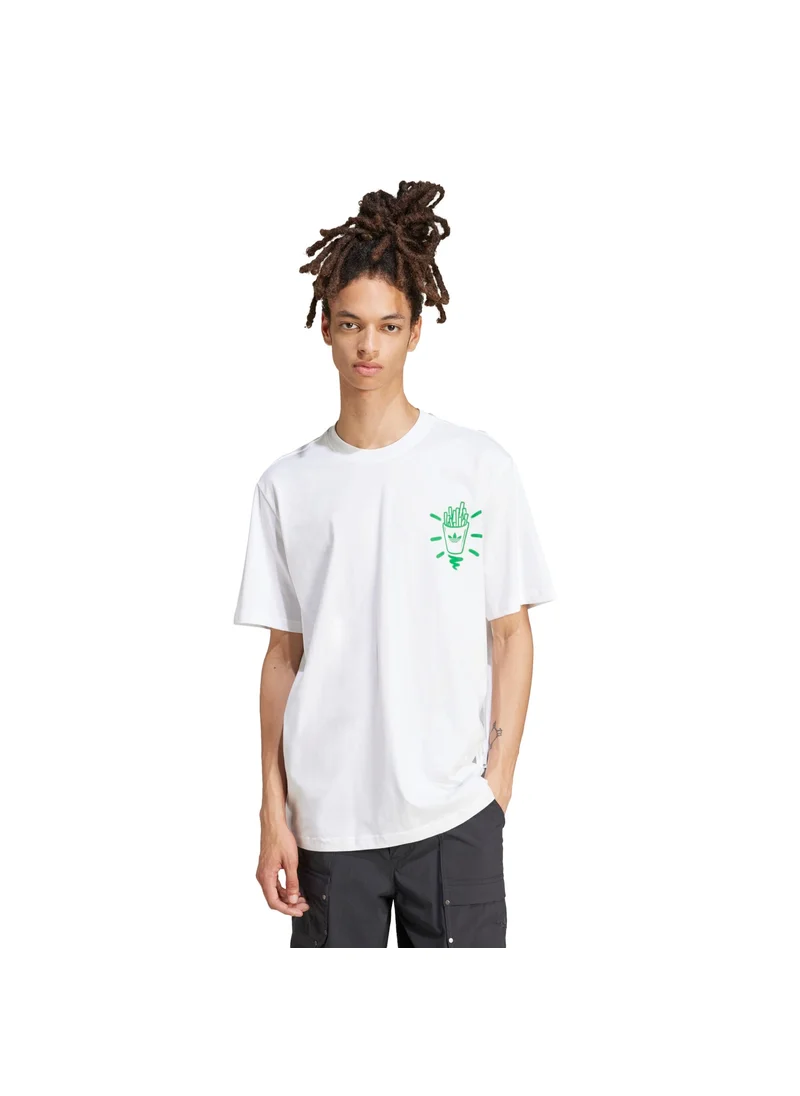اديداس adidas Q12 TS STREET B White Originals Men T-SHIRTS