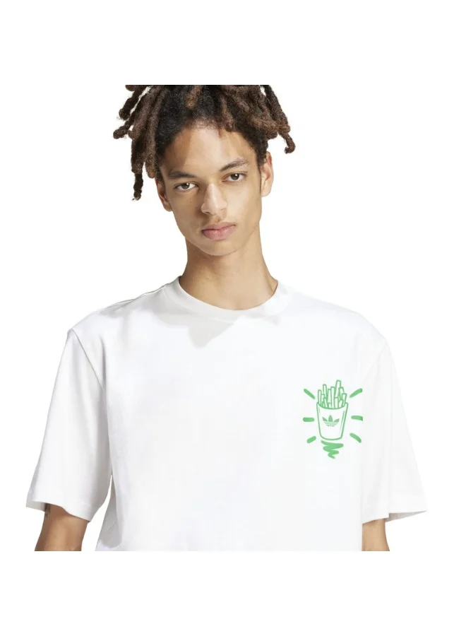 Adidas Q12 TS STREET B White Originals Men T-SHIRTS