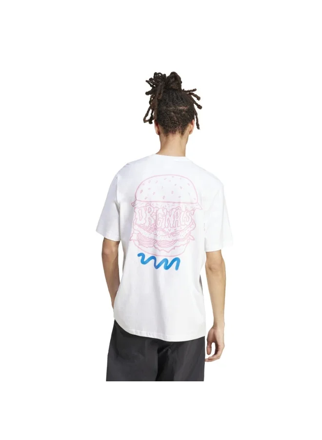 Adidas Q12 TS STREET B White Originals Men T-SHIRTS