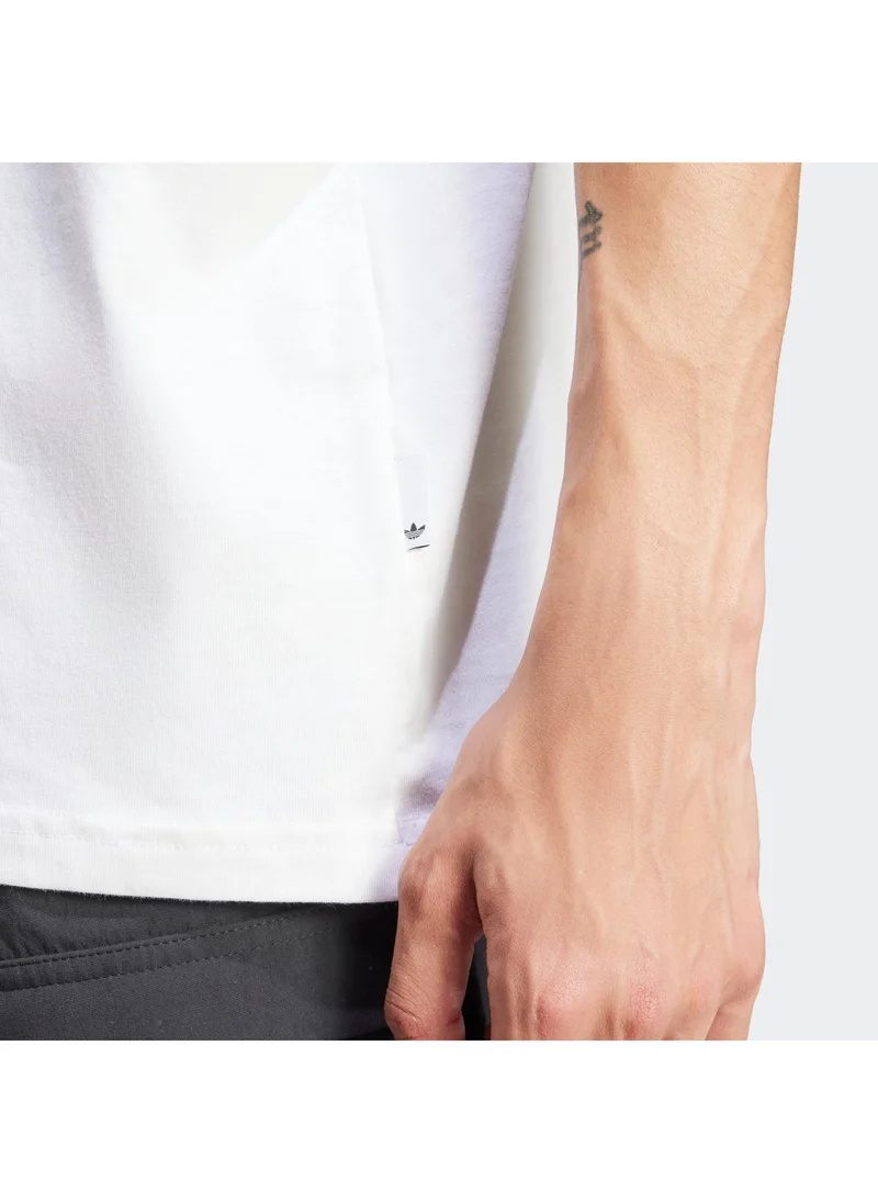 Adidas Q12 TS STREET B White Originals Men T-SHIRTS