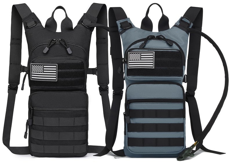 ATBP Insulated Water Hydration Pack Bag with 3L TPU Bladder Tactical Molle Hydration Backpack for Hiking Cycling Running - Image 2