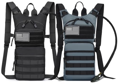 ATBP Insulated Water Hydration Pack Bag with 3L TPU Bladder Tactical Molle Hydration Backpack for Hiking Cycling Running - Image 1