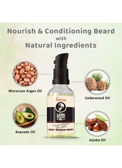 Fantraa Long Beard Oil For Men 30 Ml; Best Beard Oil Conditioner With Avocado Oil Argan And Jojoba Oil; Prevents Split Ends And Healthy Beard Growth; Non Sticky  - Image 5