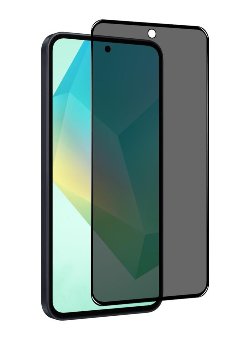 DUSALA Samsung Galaxy A06 Screen Protector 3D curved 5D Touch Anti Spy 9H Tempered Glass, Edge to Edge Full Cover Screen Protector Anti-Fingerprint Full Coverage Protector For Samsung Galaxy A06/A06S - Image 1